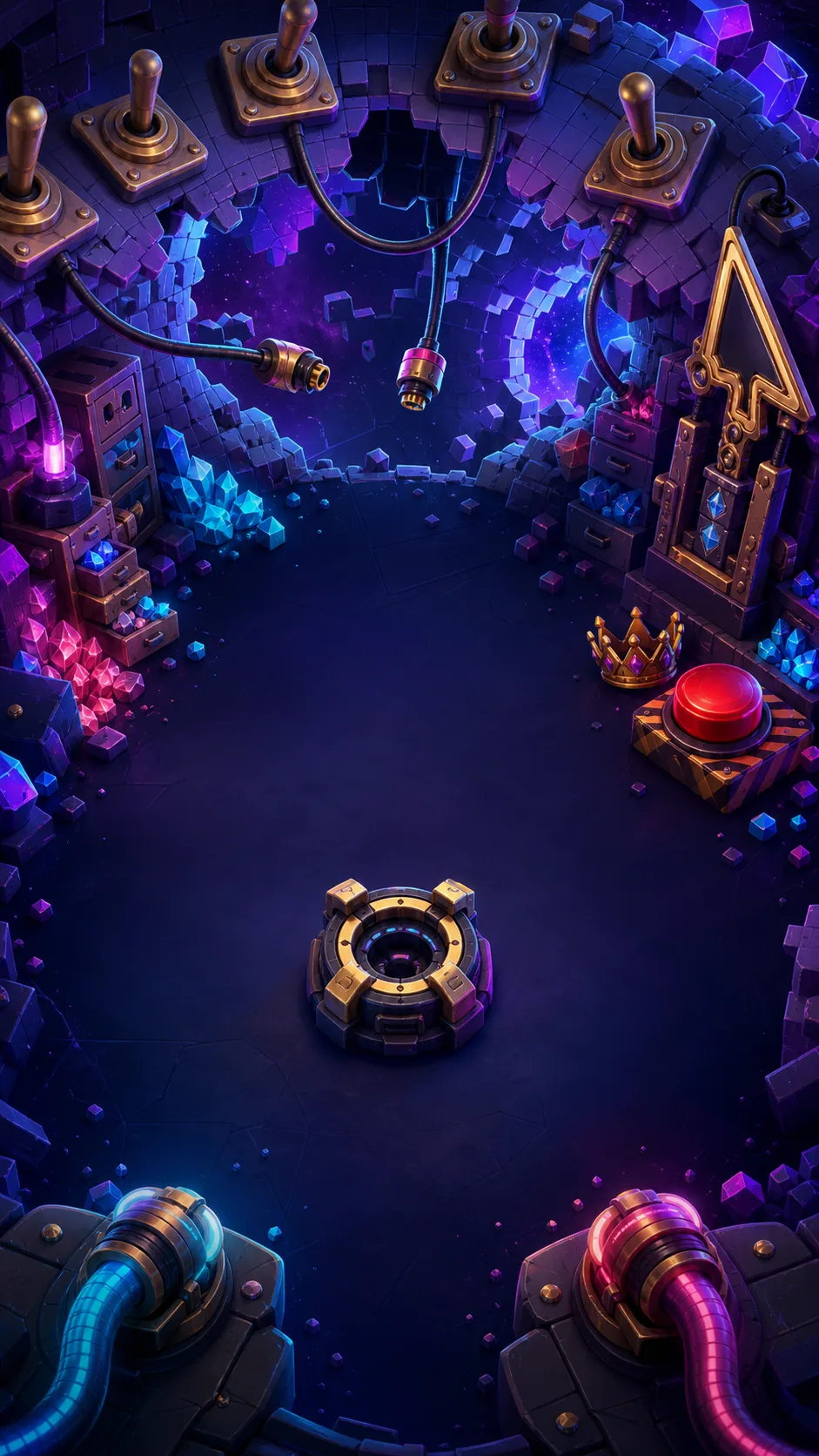The mysterious Reality Debug Lab world in Tiny Gods